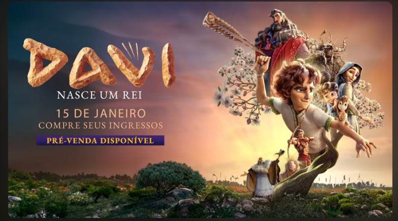 Animação – Davi: Nasce um Rei – Assista 10min