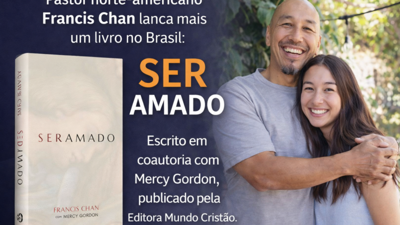 Francis Chan lança novo livro no Brasil sobre o amor