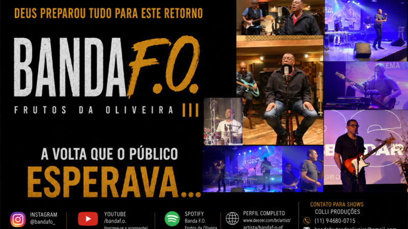 Banda F.O. está de volta: grupo inicia nova fase com repertório renovado e agenda aberta