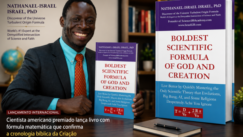 Cientista americano premiado lança livro com fórmula matemática que confirma a cronologia bíblica da Criação 
