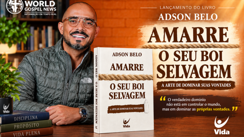 Novo livro utiliza metáfora do “boi selvagem” para falar sobre autocontrole
